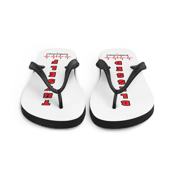 Blessed Thyself Flip-Flops