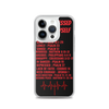 Bible Help iPhone Case