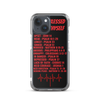 Bible Help iPhone Case