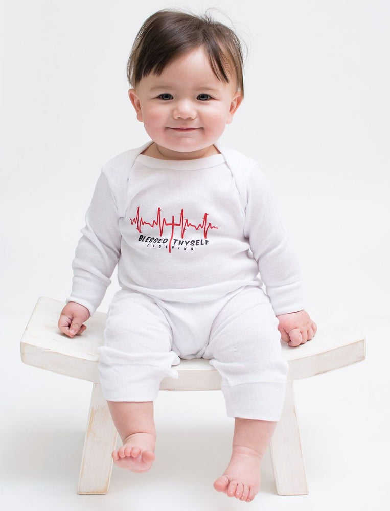 Blessed Thyself Logo Onesie Bodysuit