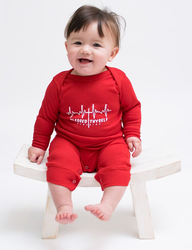 Blessed Thyself Logo Onesie Bodysuit