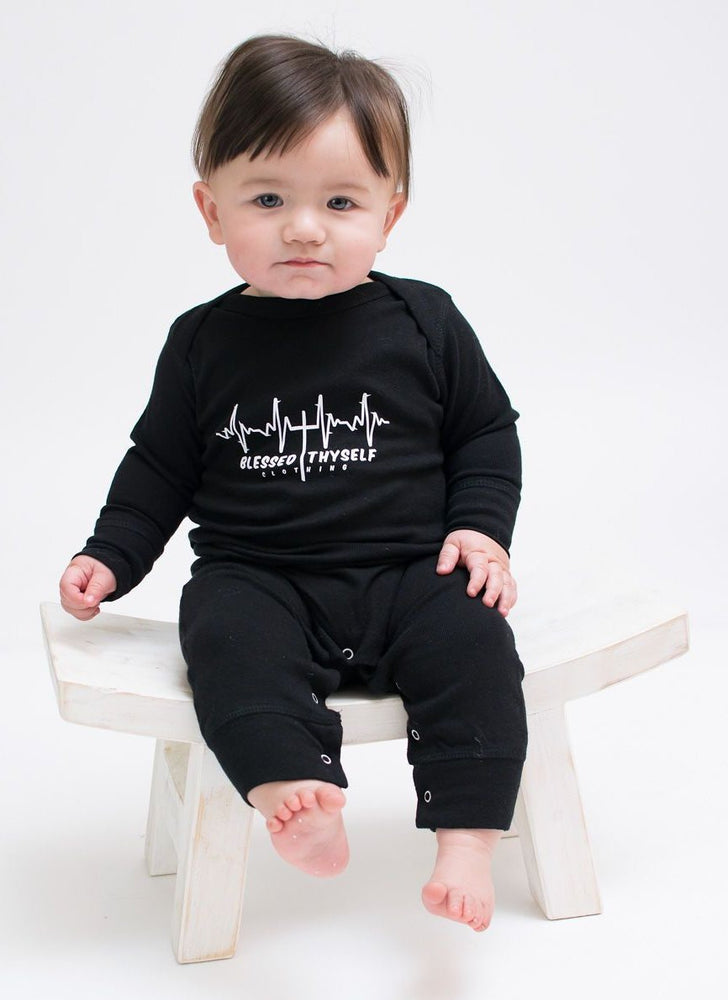 Blessed Thyself Logo Onesie